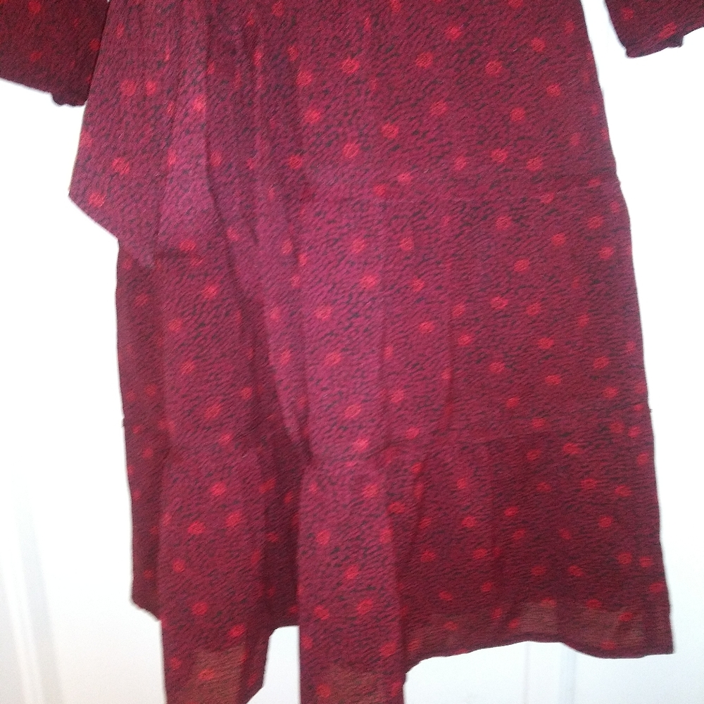 Ba$sh Belted Ruffle Dress - Picture 6 of 9